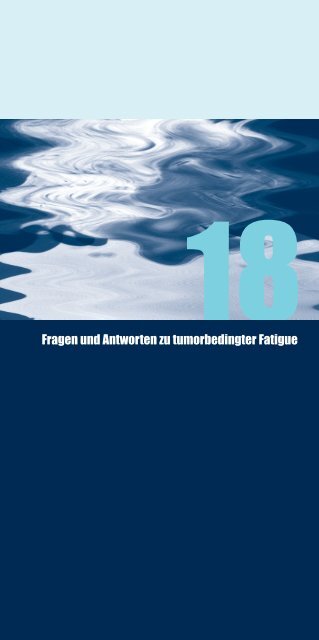 Fatigue - 18 Fragen - Deutsche Fatigue Gesellschaft eV