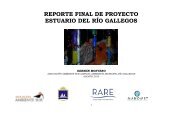 reporte final de proyecto estuario del río gallegos - RarePlanet