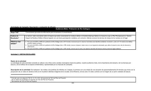 reporte final de proyecto estuario del río gallegos - RarePlanet