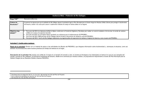 reporte final de proyecto estuario del río gallegos - RarePlanet