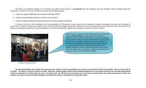 reporte final de proyecto estuario del río gallegos - RarePlanet