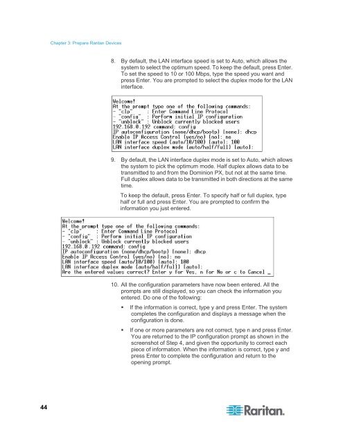 CommandCenter Secure Gateway - Deployment Guide - v4.1 - Raritan