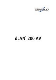 3 devolo dLAN 200 AV-Software