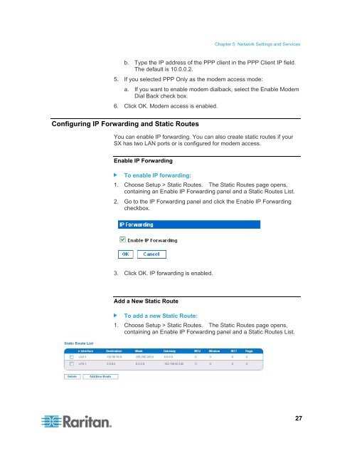 Dominion SX 3.1.6 User Guide - English - Raritan