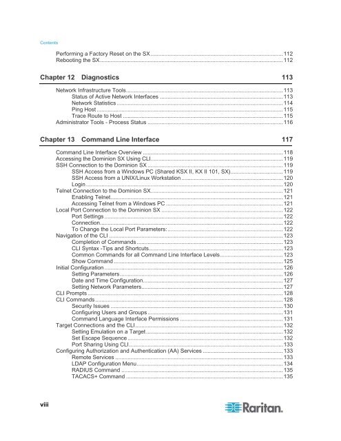 Dominion SX 3.1.6 User Guide - English - Raritan