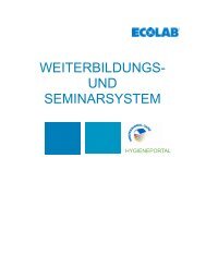 BroschÃ¼re WSS 2011 - Ecolab Institutional