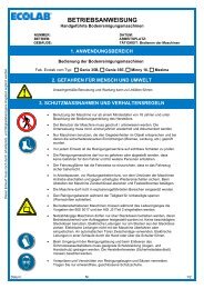 Betriebsanweisung - Handgefuehrte Bodenreinigungsmaschinen