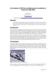 Analysis of off-piste and backcountry accidents in France ... - Rasc.ru