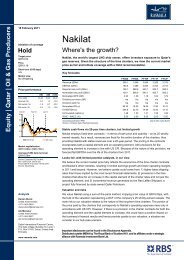 Feb 16 - Nakilat â Where's the growth? - Rasmala Investment Bank