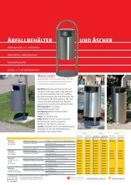 Abfallbehälter und Ascher - Rasti.EU
