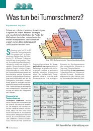 Was tun bei Tumorschmerz? - ratgeber-fitness.de