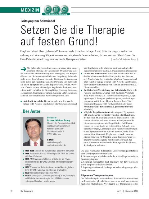 Setzen Sie die Therapie auf festen Grund! - ratgeber-fitness.de