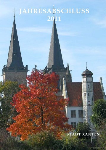 Jahresabschluss 2011 - im Rathaus der Stadt Xanten