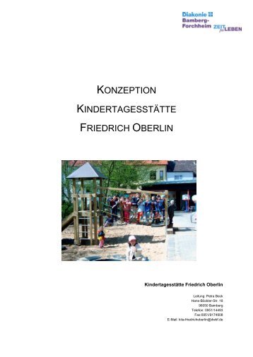 Konzeption - Diakonisches Werk Bamberg - Forchheim ev