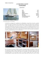 TANGIER - C.W. Paine Yacht Designers