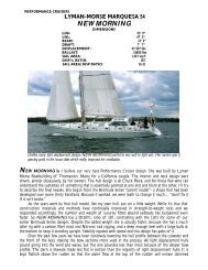 My Yacht Designs - Chuck Paine - New Morning