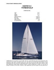 Kanter 54.5 - C.W. Paine Yacht Designers
