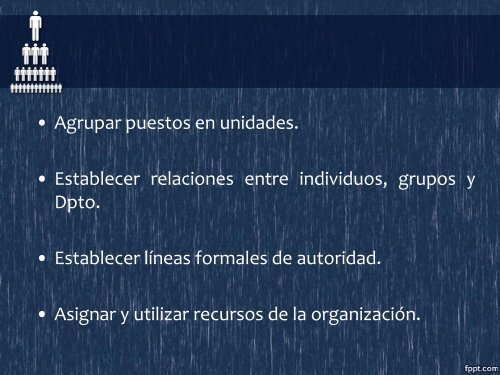 ESTRUCTURA Y DISEÑO ORGANIZACIONAL