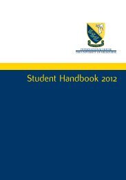 Student Handbook 2004 - International House - University of ...