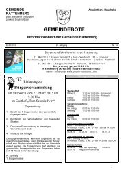 Nr. 74 vom 22.03.2013 - Gemeinde Rattenberg