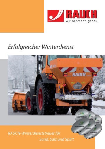 Winterdienst Prospekt - Rauch