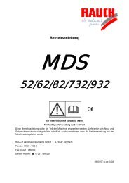 BA MDS 52-932 DE - Rauch