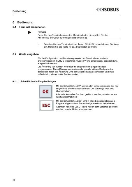 Betriebsanleitungen - Rauch