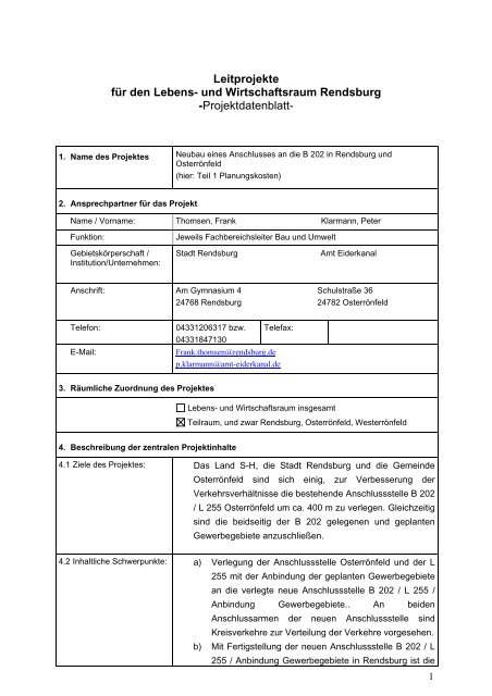 Projektdatenblatt - Institut Raum & Energie: Mitarbeiter