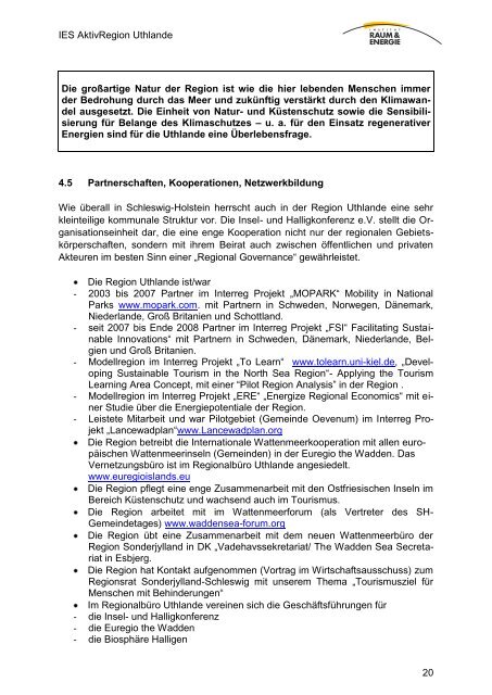 Entwicklungsstrategie - Institut Raum & Energie