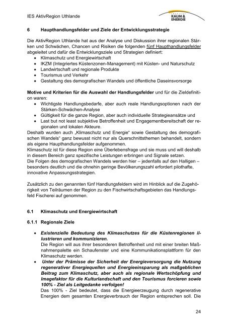 Entwicklungsstrategie - Institut Raum & Energie