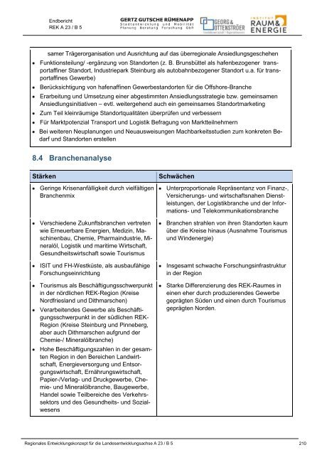 Endbericht REK A23 B5 - Institut Raum & Energie