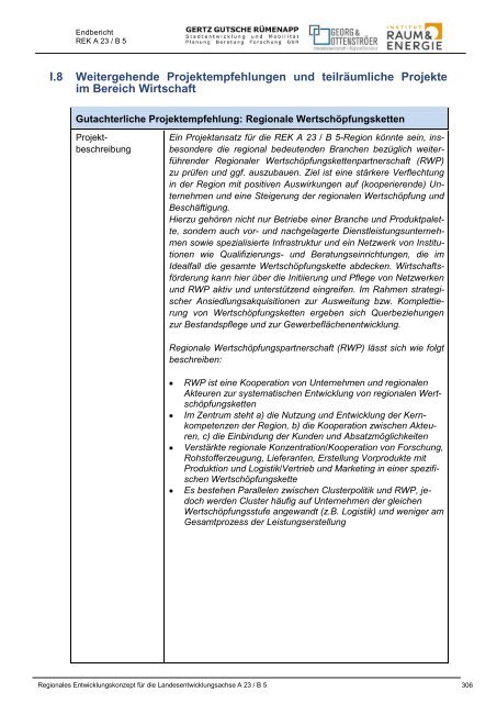 Endbericht REK A23 B5 - Institut Raum & Energie