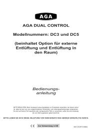 anleitung AGA DUAL CONTROL Modellnummern: DC3 ... - Rayburn