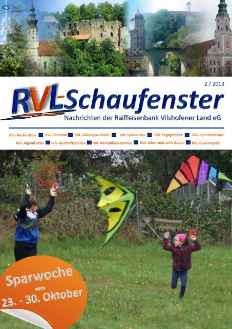 RVL - Nachrichten - Raiffeisenbank Vilshofener Land eG