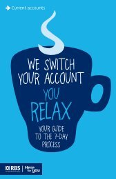 See more details about switching - Royal Bank of Scotland