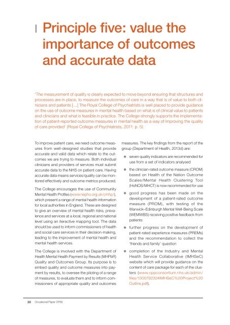 Driving quality implementation in the context of the Francis report