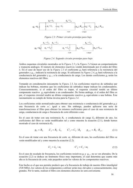 DISEÑO E IMPLEMENTACIÓN DE UN FILTRO PASO ... - RECERCAT