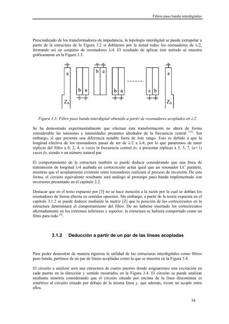 DISEÑO E IMPLEMENTACIÓN DE UN FILTRO PASO ... - RECERCAT