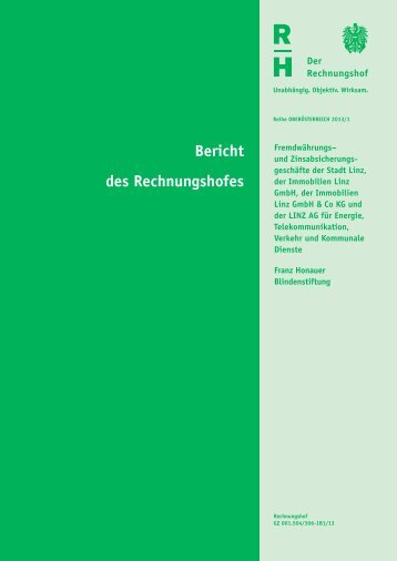 Oberösterrreich 2013/1 - Der Rechnungshof