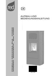 AUFBAU-UND BEDIENUNGSANLEITUNG - RED