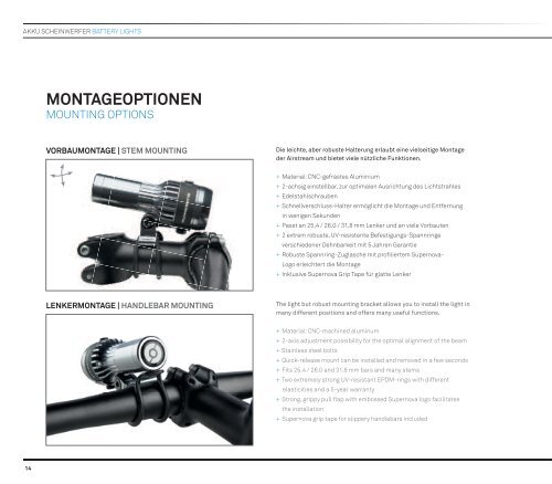 LIGHTING SYSTEMS 2014 - Supernova Lighting Systems