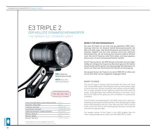 LIGHTING SYSTEMS 2014 - Supernova Lighting Systems