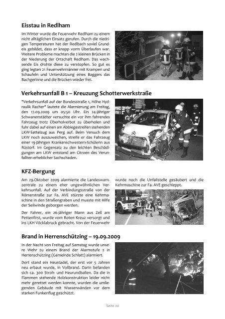 Gemeindezeitung 2009 (19,06 MB) - .PDF - Gemeinde Redlham