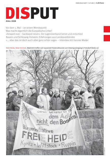 forward ever â backward neverÂ«. - Die Linke