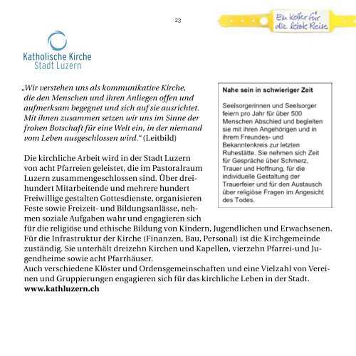 0 2013 Programmheft Koffer letzte Reise Luzern - Evangelisch ...