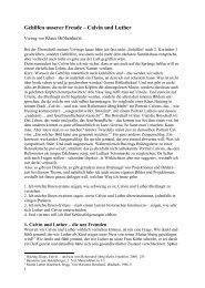 Gehilfen unserer Freude - Calvin und Luther''.pdf - reformiert-info.de