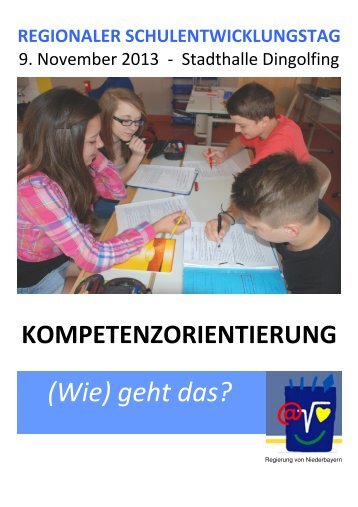 Regionale Schulentwicklungstag - Die Regierung von Niederbayern
