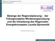 Cottbus Energietour 2013 Vortrag Maluszczak - Regionale ...
