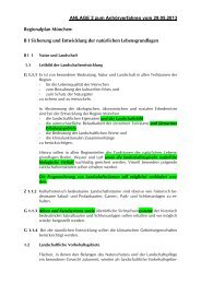 Ziele und Grundsätze - Regionaler Planungsverband München
