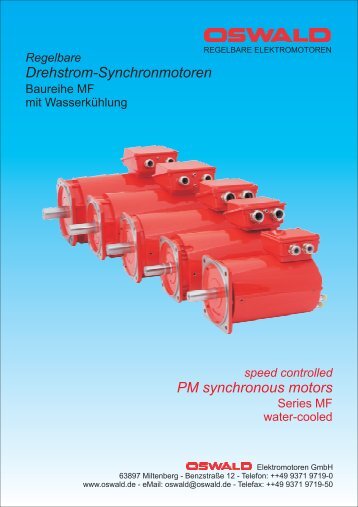 Datenblatt - Oswald Elektromotoren GmbH